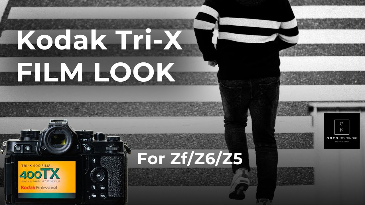 Z24 Film Presets – Kodak Tri-X Look for Nikon Zf & Z6