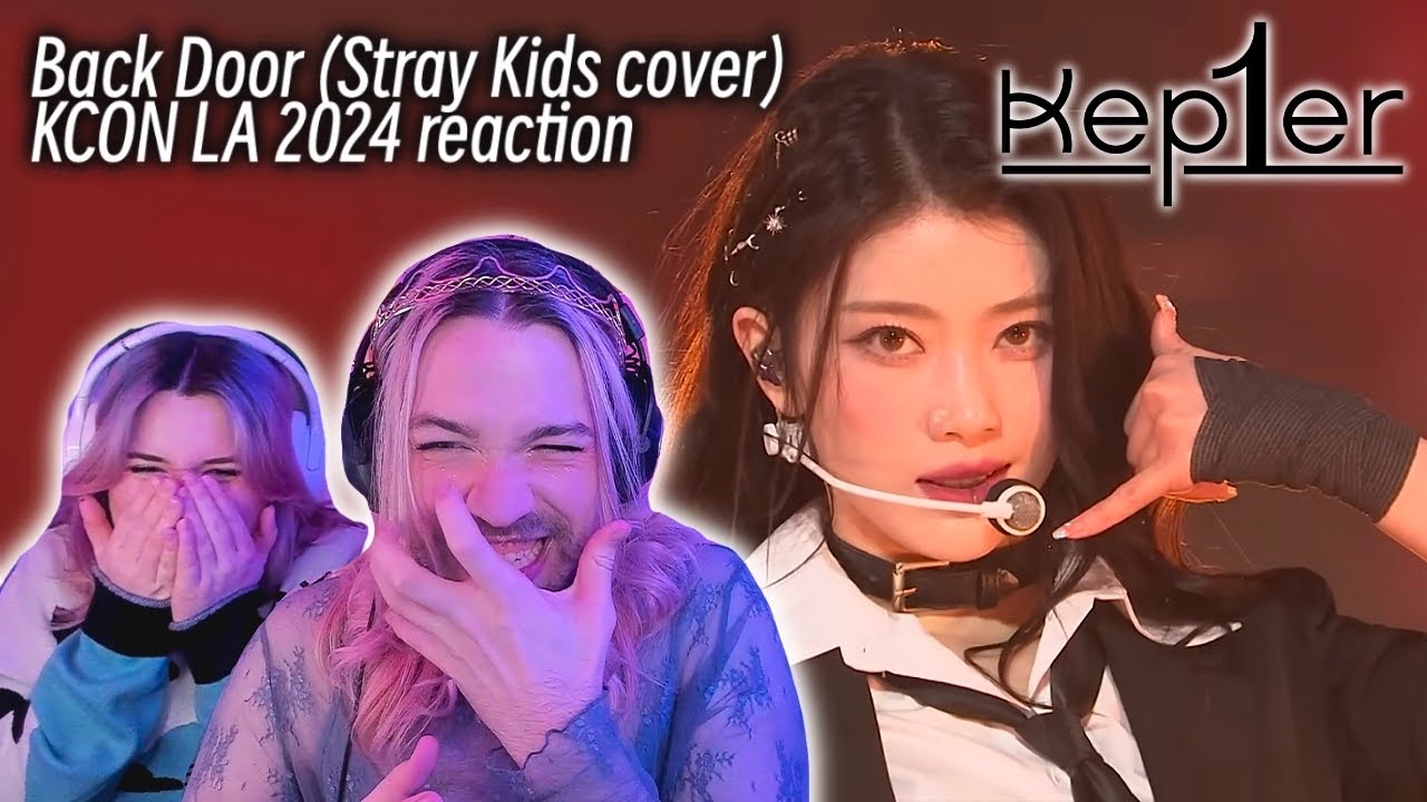 KEP1ER - Back Door (Stray Kids cover) REACTION! | Vocal coach and dancer couple reacts!