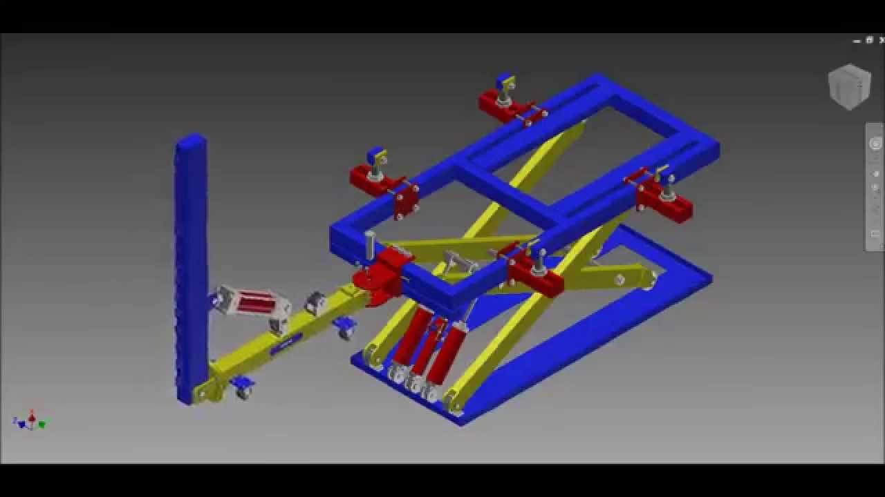 MAQUINA PARA ENDEREZAR CHASIS Y CARROCERÍAS DE VEHÍCULOS