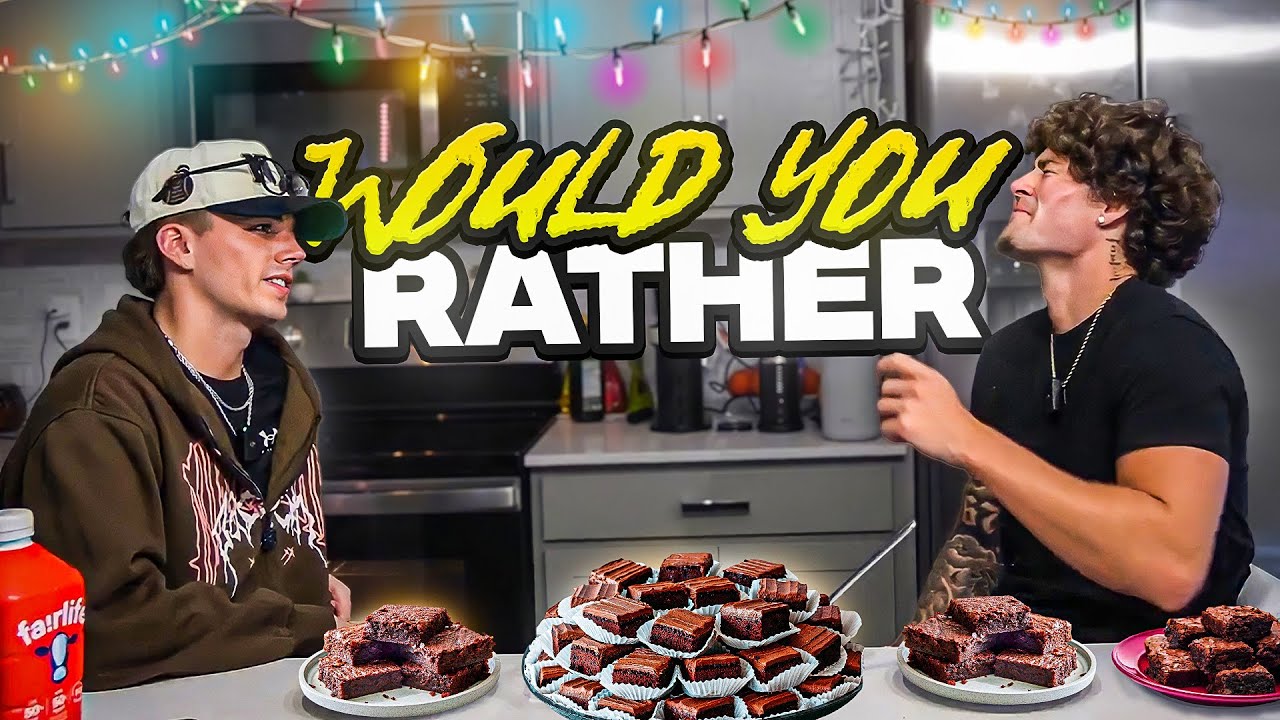 Baking Brownies + Late Night Talks.. (chaotic)