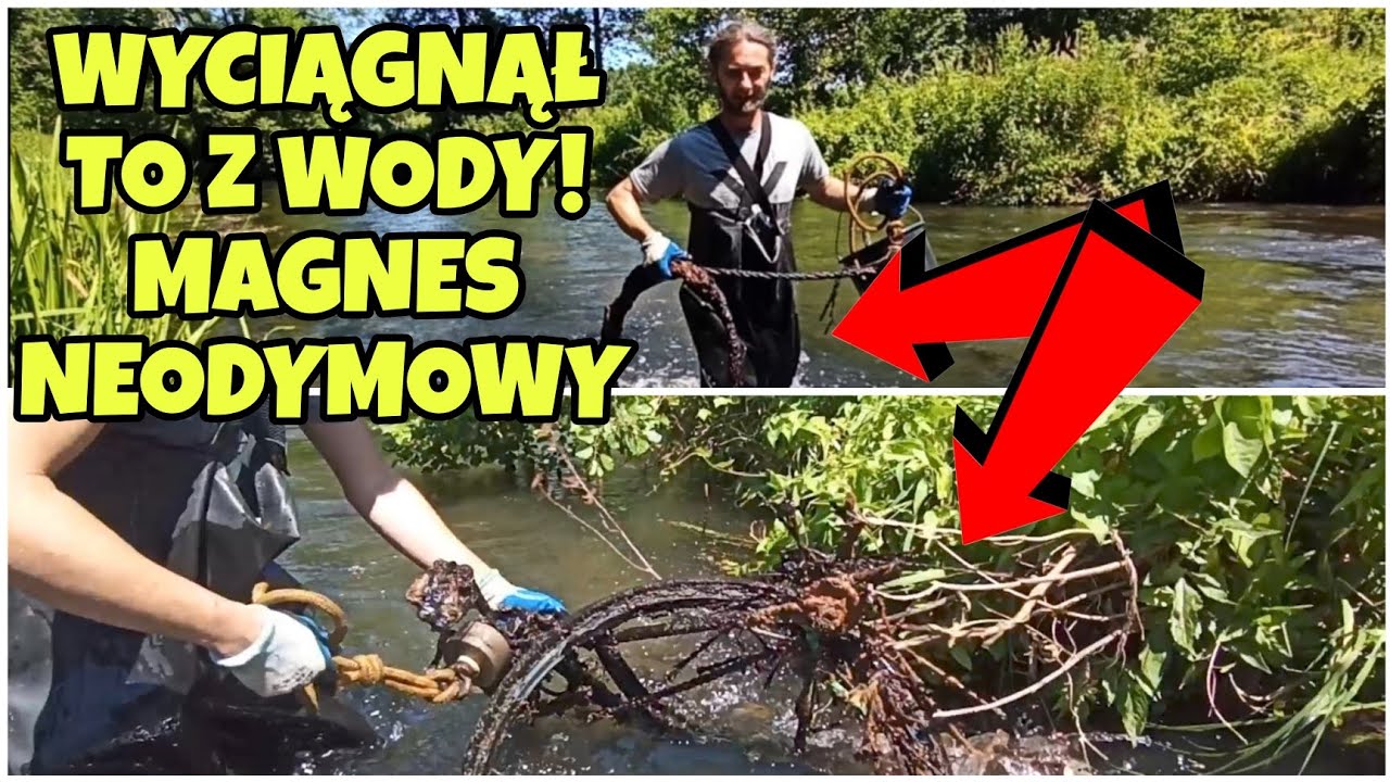 Wyciągnął to z wody on jest szalony - Magnes neodymowy