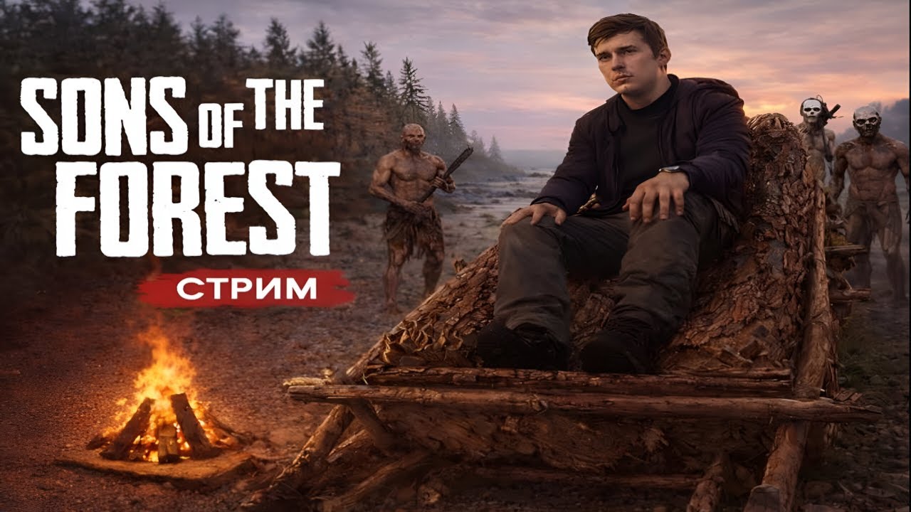 Стрим. Sons of the Forest: продолжаем выживание в коопе!