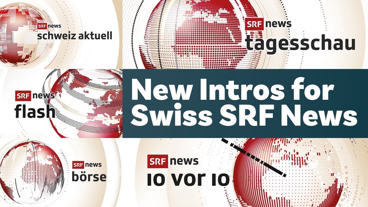 New Intros for Swiss TV News: SRF December 2020 / Openings Update (HD)