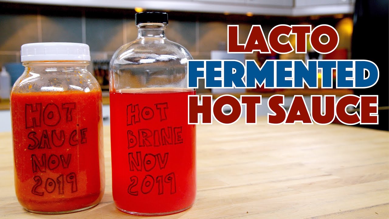 🌱 LACTO Fermented HOT Pepper / Hot Pepper Sauce Recipe