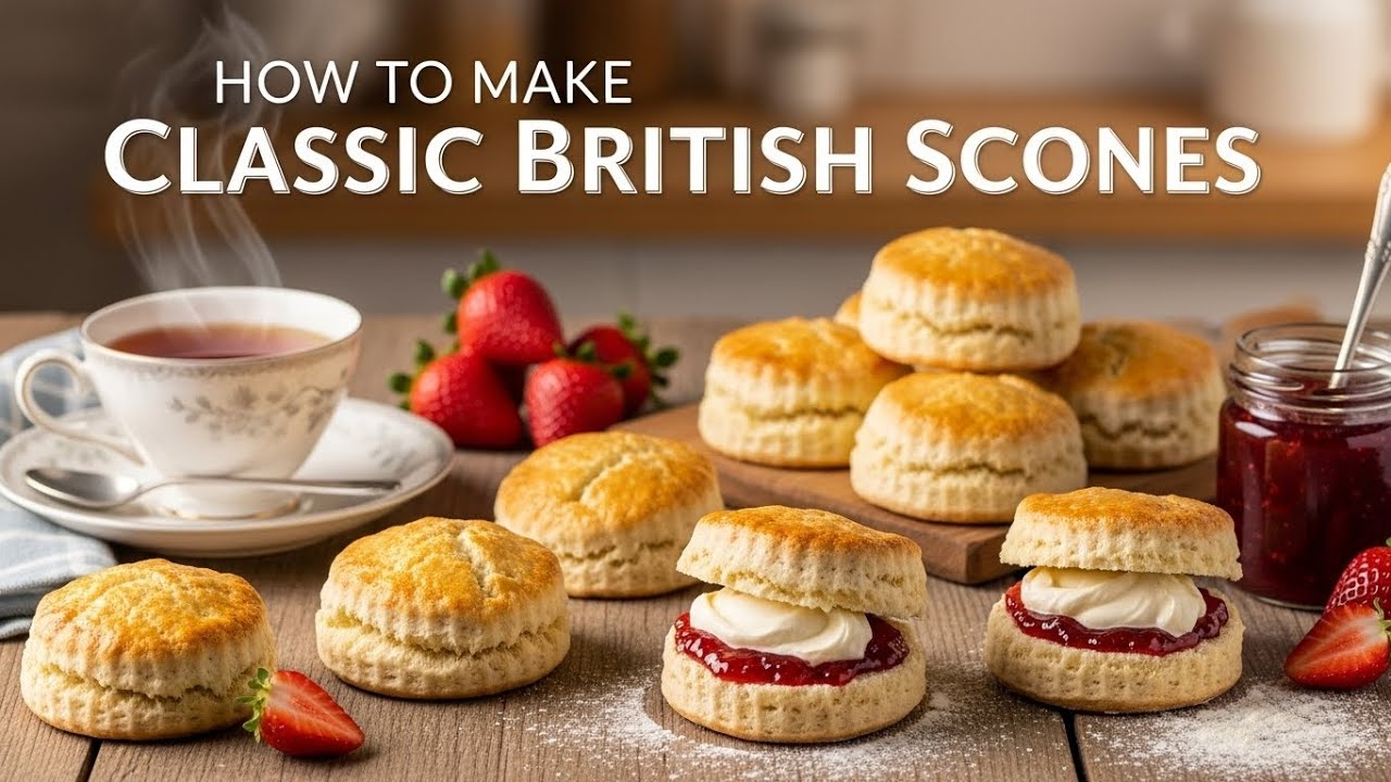 How to Make Classic British Scones
