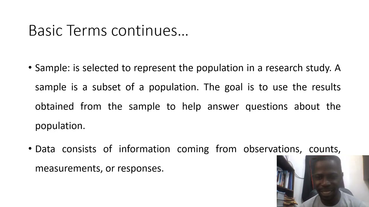 Introduction to Statistics