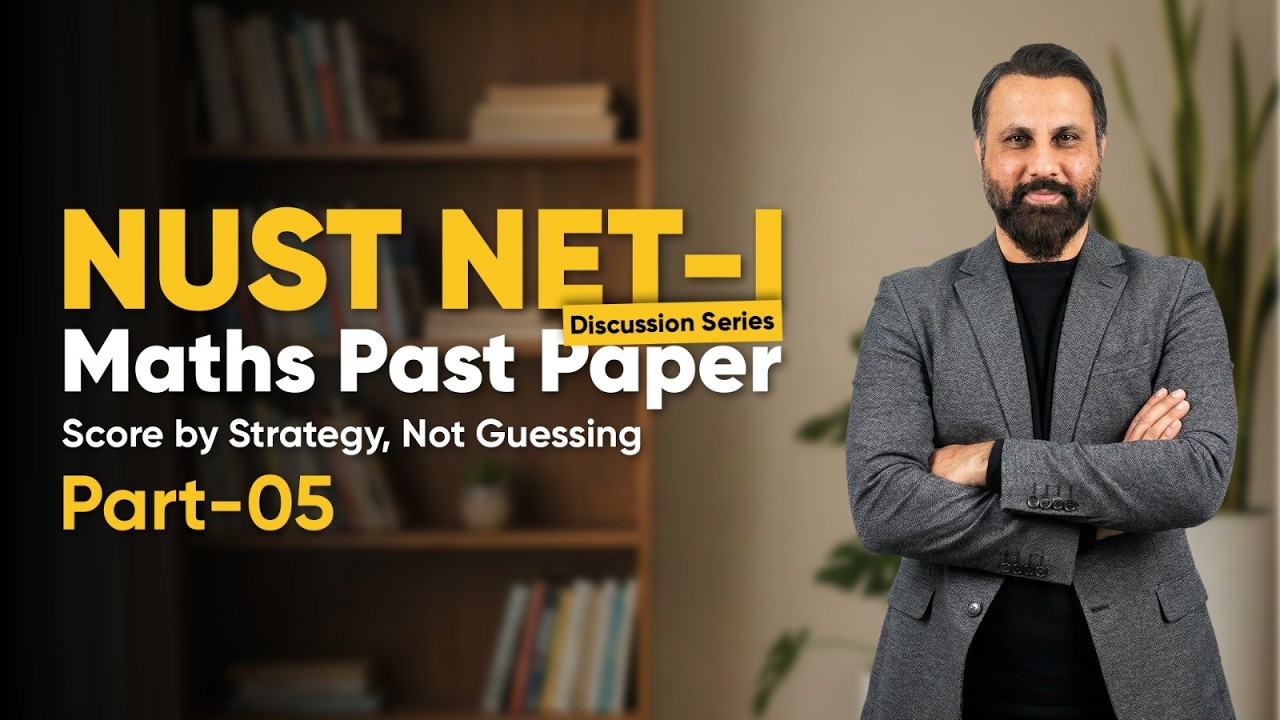 NUST NET-1 2026 Maths | Past Paper MCQs Discussion Part-5 | Smart Solving Tricks | KIPS Virtual