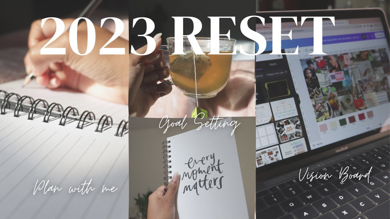 Planning for 2023 | Setting Goals| Creating Vision Boards|  Digital Declutter