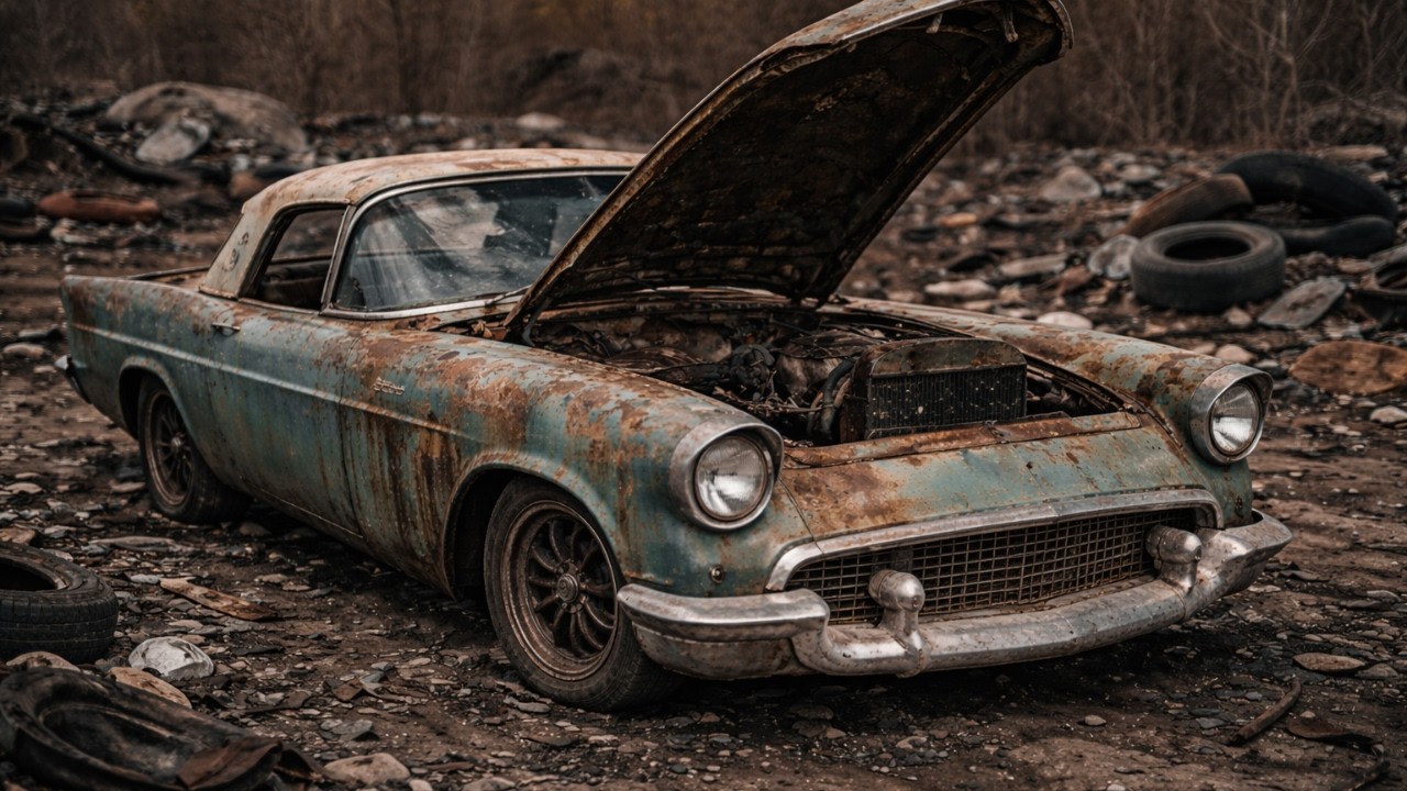 ASMR Car Restoration | Ford Thunderbird Full Rebuild from Abandoned Condition
