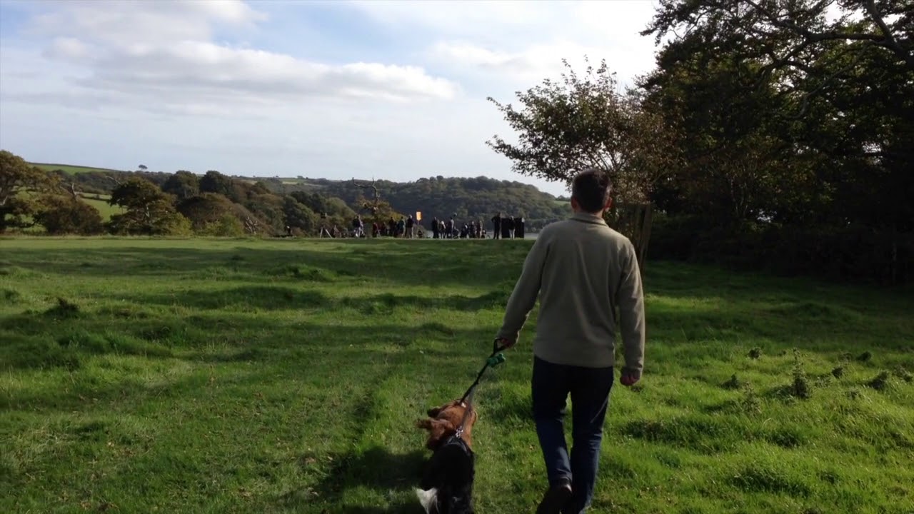 Rosamunde Pilcher Film Crew at Trelissick