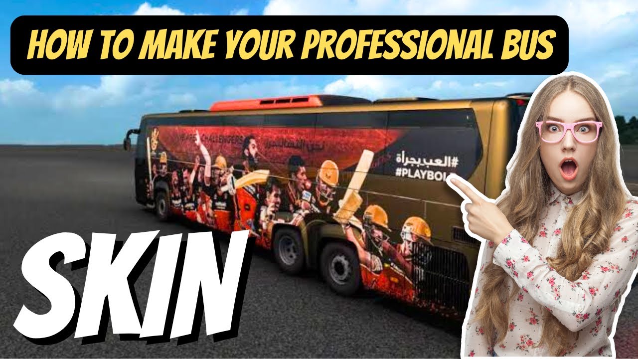 How to make your professional bus skin|| Bus Simulator Ultimate ||  Suga Gamer