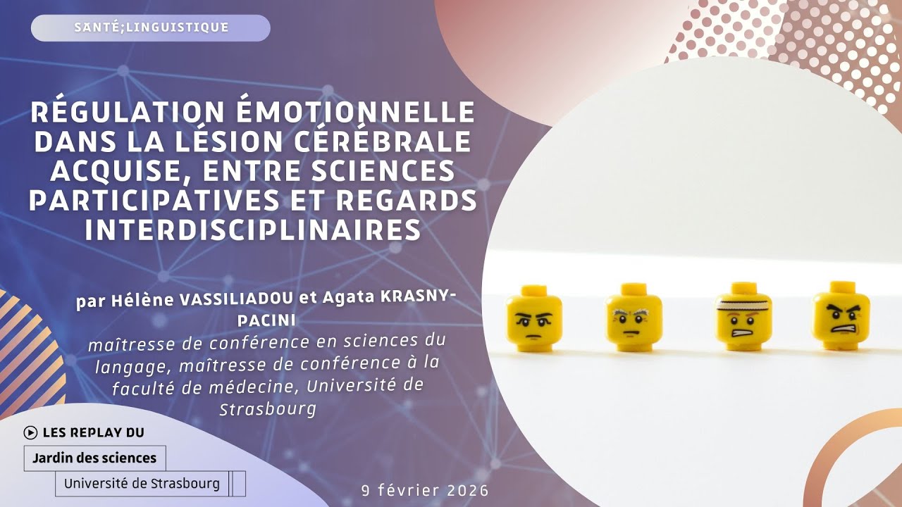 Régulation émotionnelle dans la lésion cérébrale acquise | Hélène Vassiliadou & Agata Krasny-Pacini