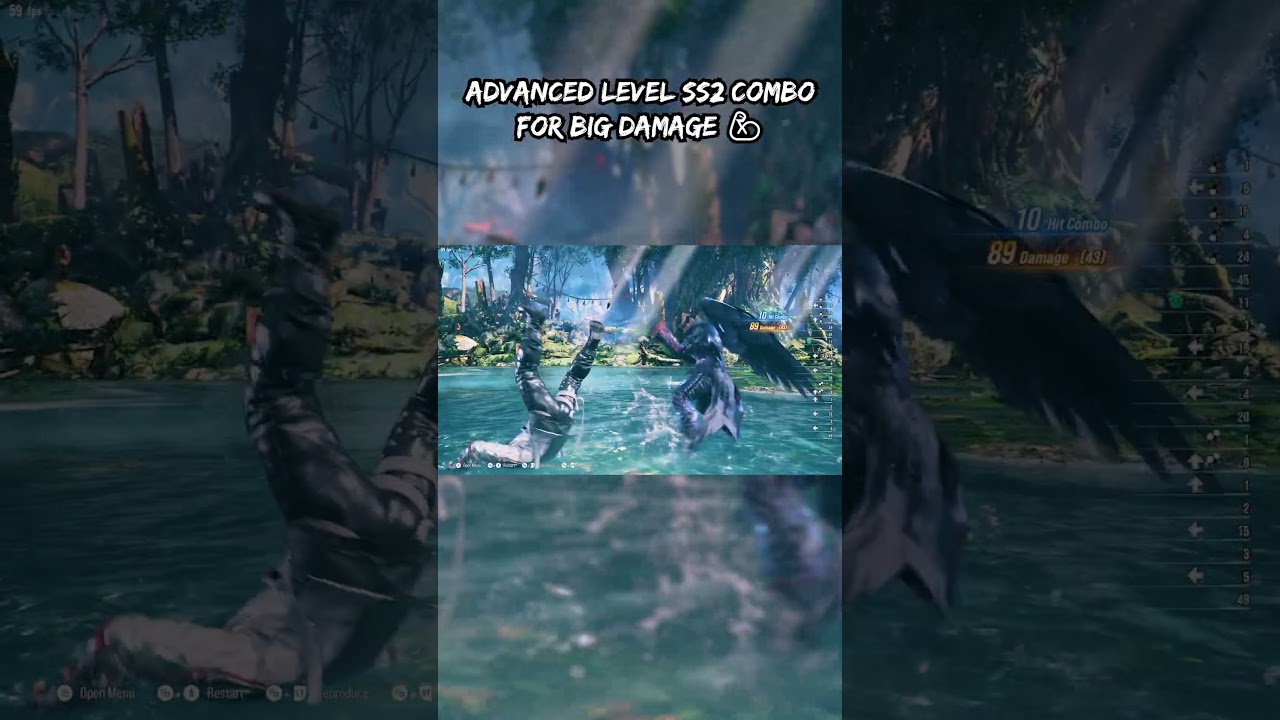 Advanced SS2 Combo for Damage 💪 | Tekken 8 #tekken8 #deviljin