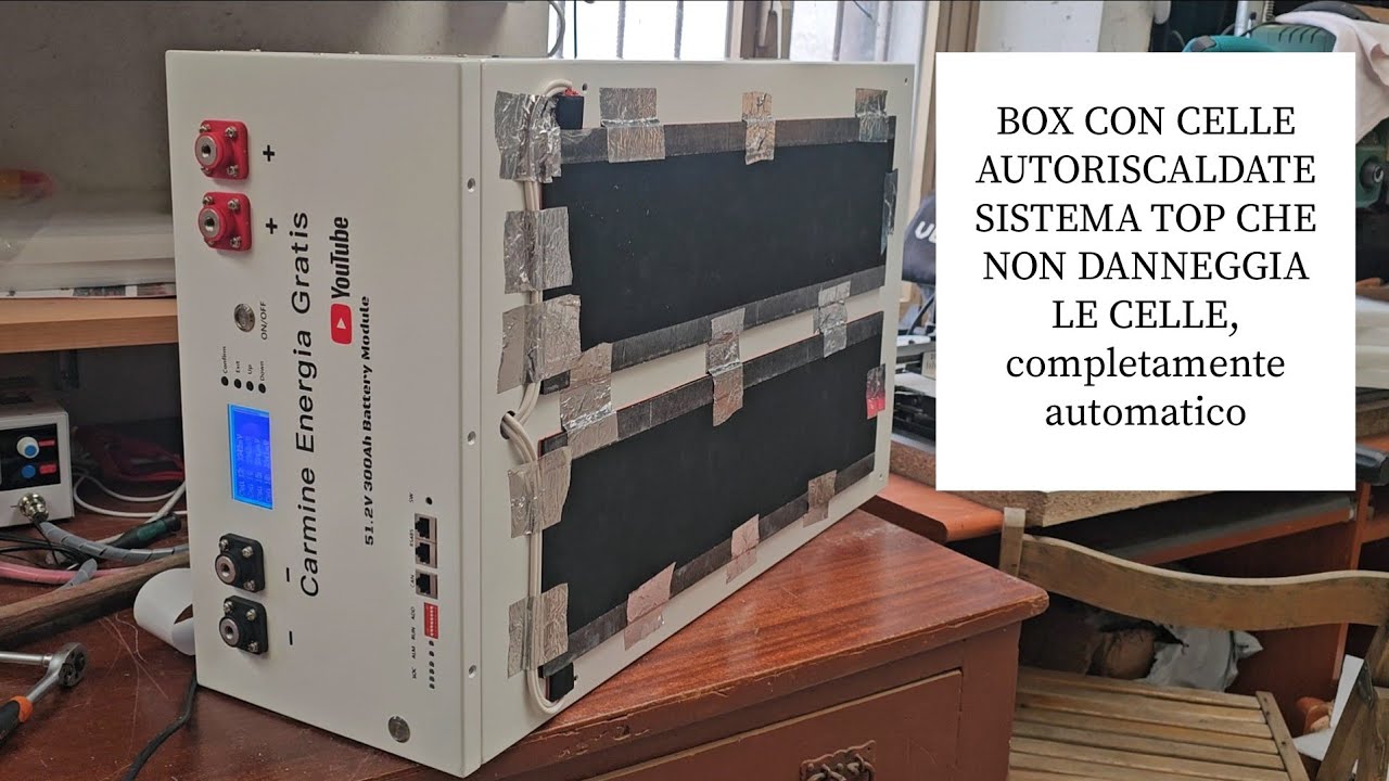 BOX BATTERIA CON AUTORISCALDAMENTO