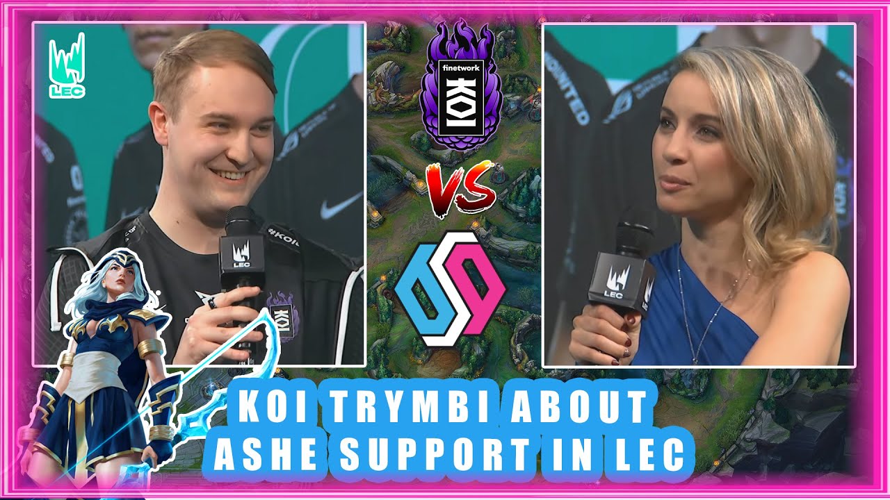 KOI Trymbi About Ashe Support in LEC