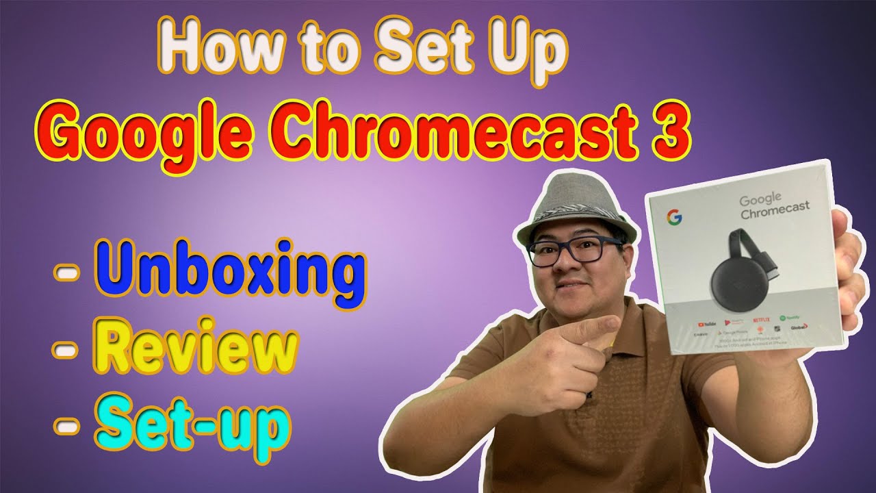 Как настроить Google Chromecast 3 | Распаковка