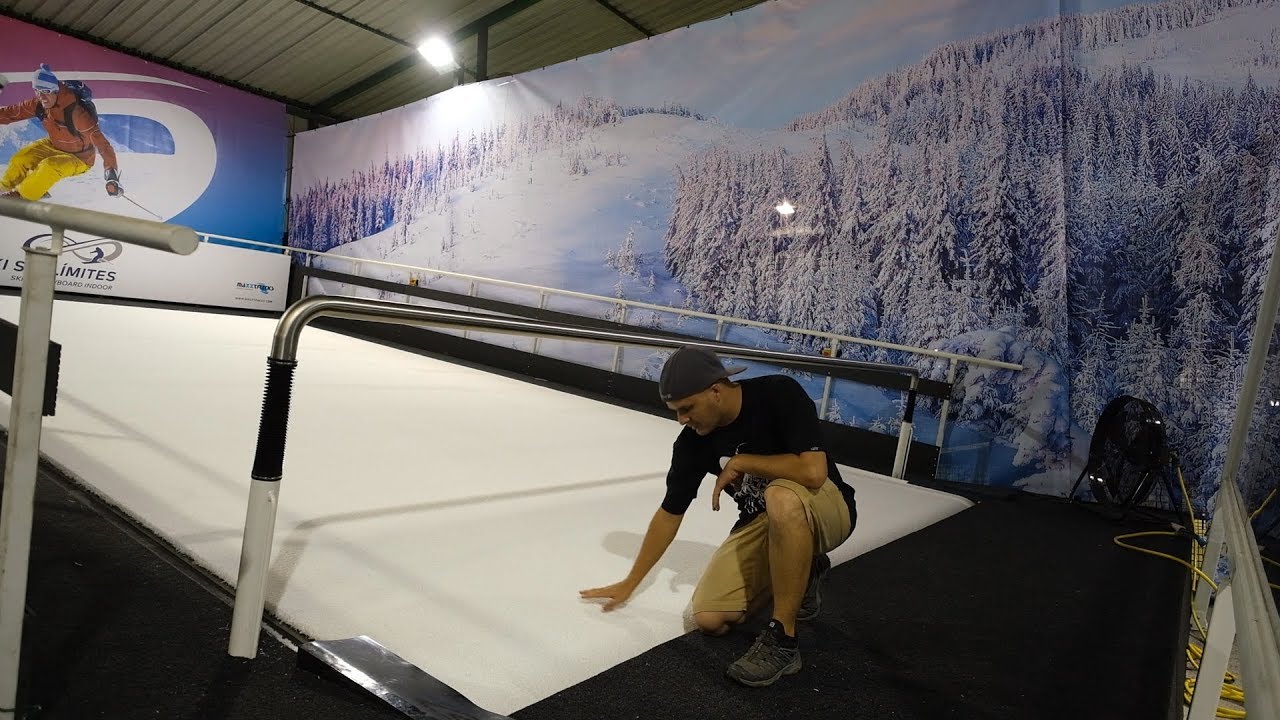 Ski Sin limites Boadilla - Madrid. Pista de ski Sin fin