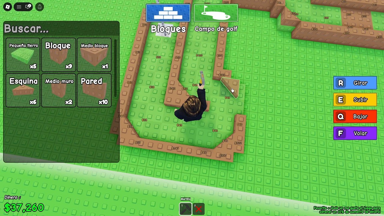 Roblox - Build a Mini Golf - Construye un Mini Golf Gameplay