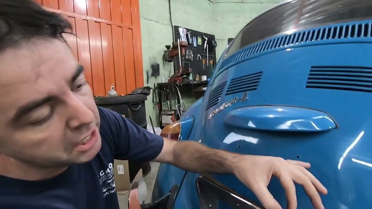 Moldura de Placa do Fusca