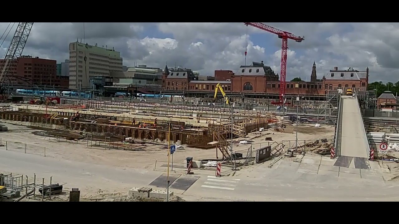 HoofdStation Groningen nieuwbouw status eind MEI '23