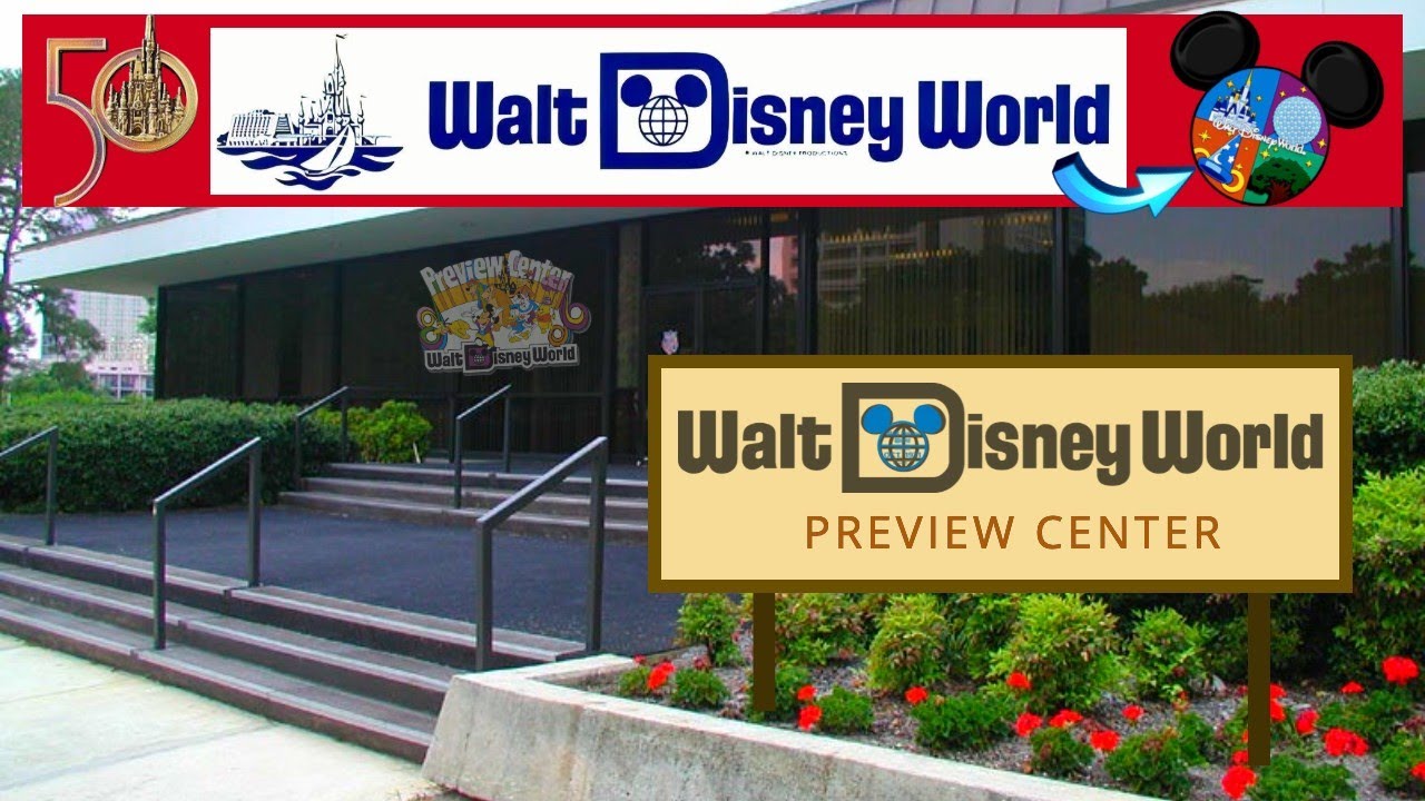 50 years of WDW:  WALT DISNEY WORLD Preview Center  AUDIO TRIBUTE