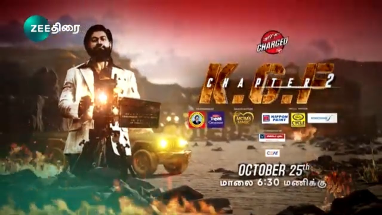 KGF 2 - Zee Thirai Premiere - 25th October, 6:30 PM - Promo