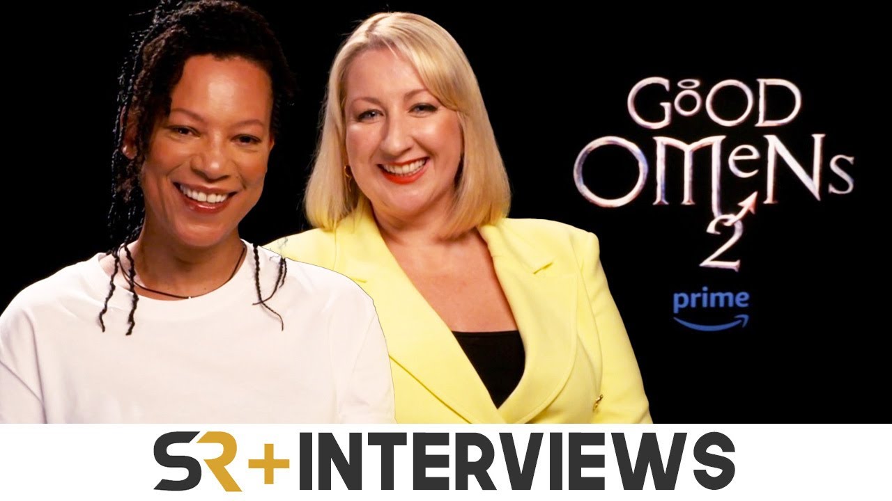 Good Omens Season 2 Stars Nina Sosanya & Maggie Service On Working With Neil Gaiman