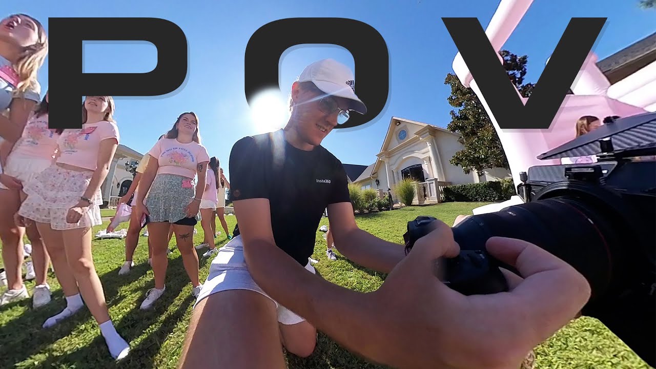 How to Film a Sorority Bid Day - Production Vlog 1