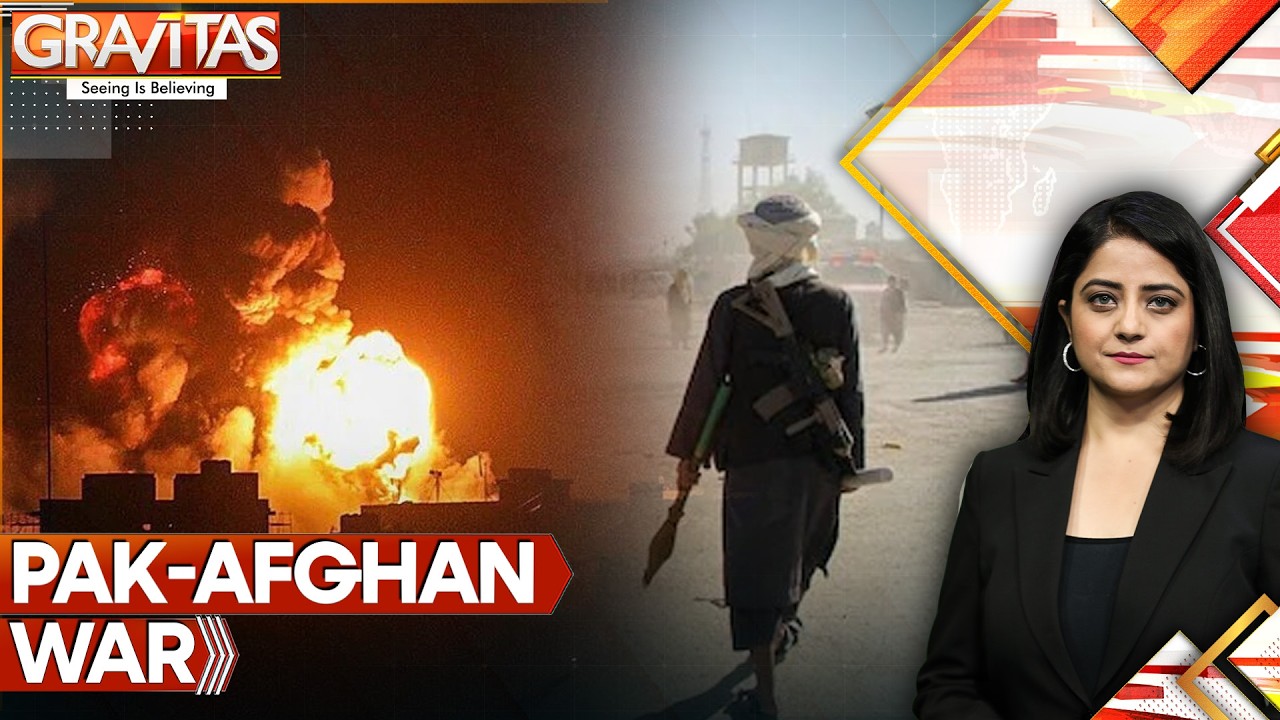 Pak-Afghan War: Afghanistan Drones Strike Key Pak Military Sites in Khyber Pakhtunkhwa | Gravitas