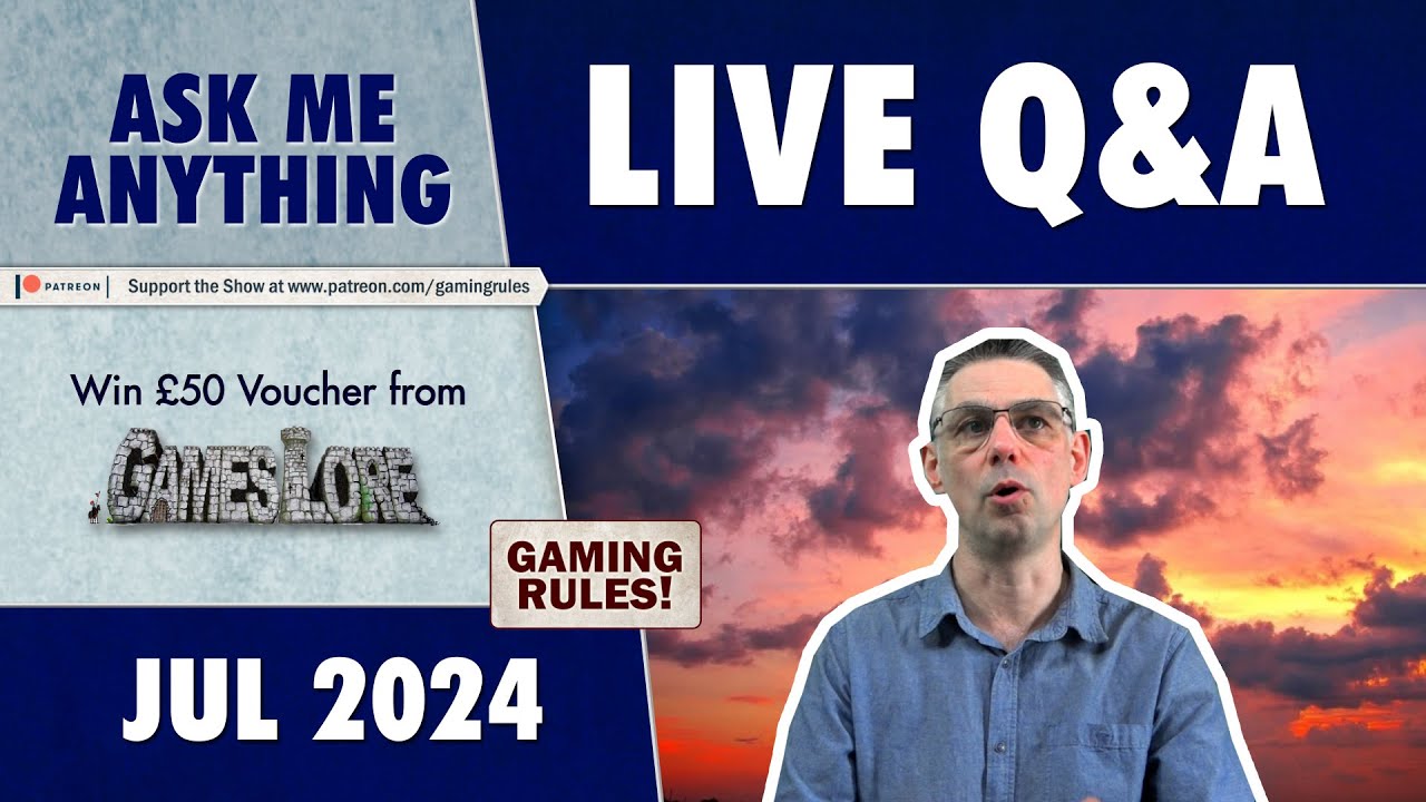 Monthly Live Q&A - Ask Me Anything - July 2024