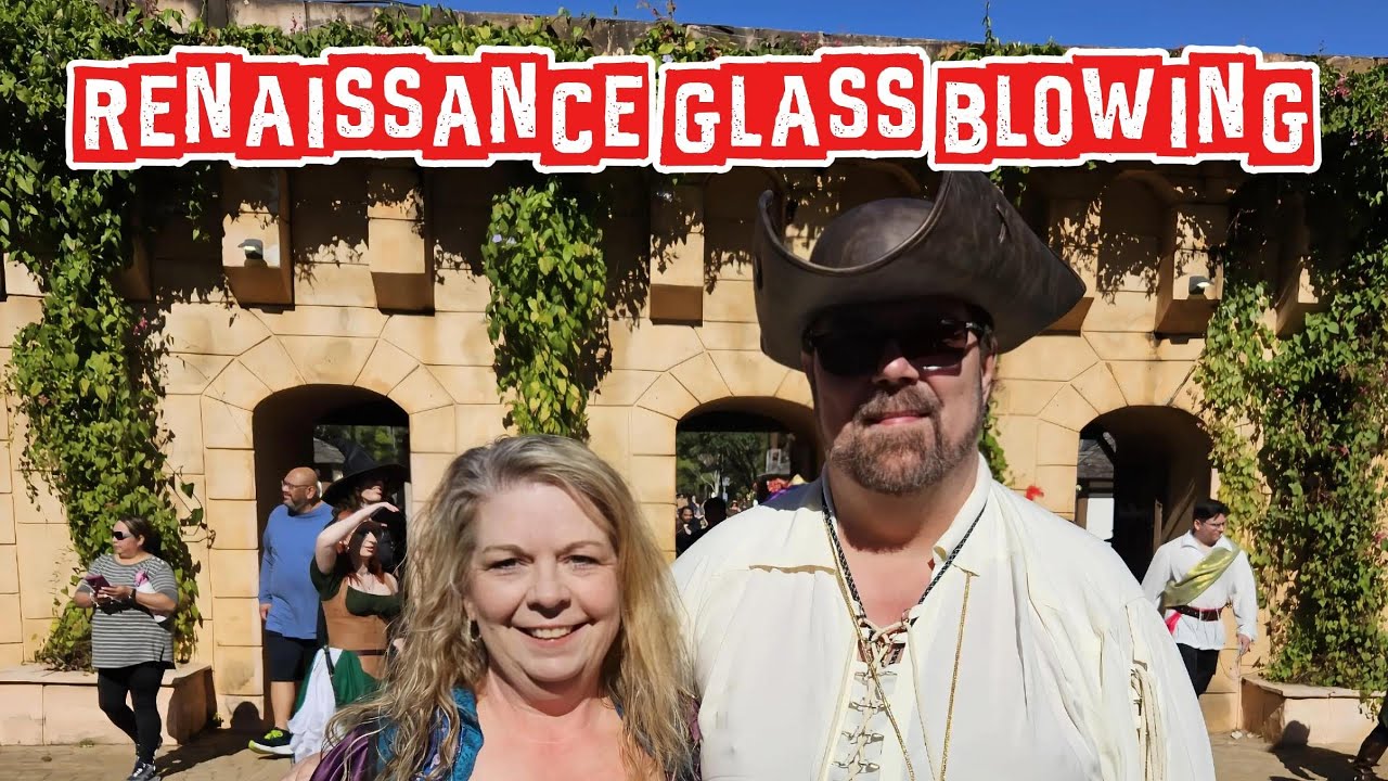 Texas Renaissance Glass Blowing#TexasRenaissanceFestival #GlassBlowing#RenaissanceFair #ArtisanCraft