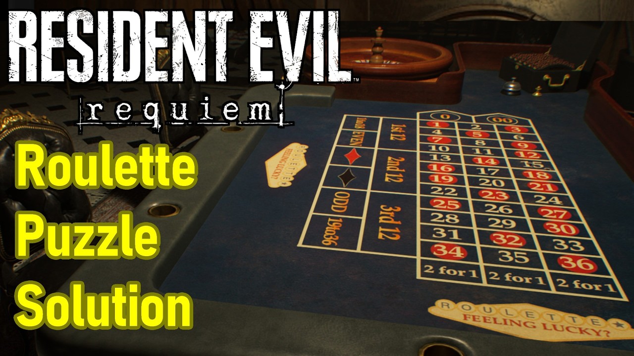 Resident Evil Requiem Roulette Puzzle Solution, How to Win Roulette Easter Egg