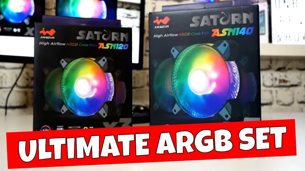 In Win Saturn BEST Looking Daisy Chain ARGB Fans