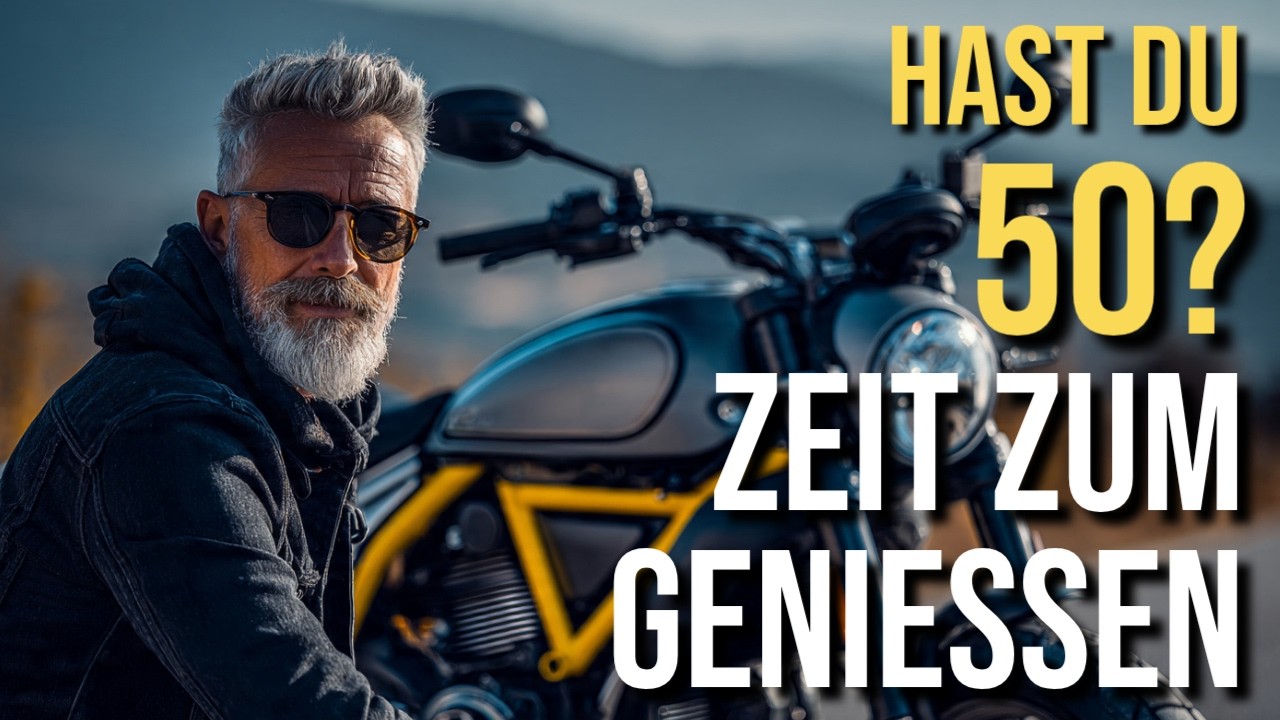 Über 50 und Lust auf Stil? Diese 6 Motorräder sind pure Leidenschaft