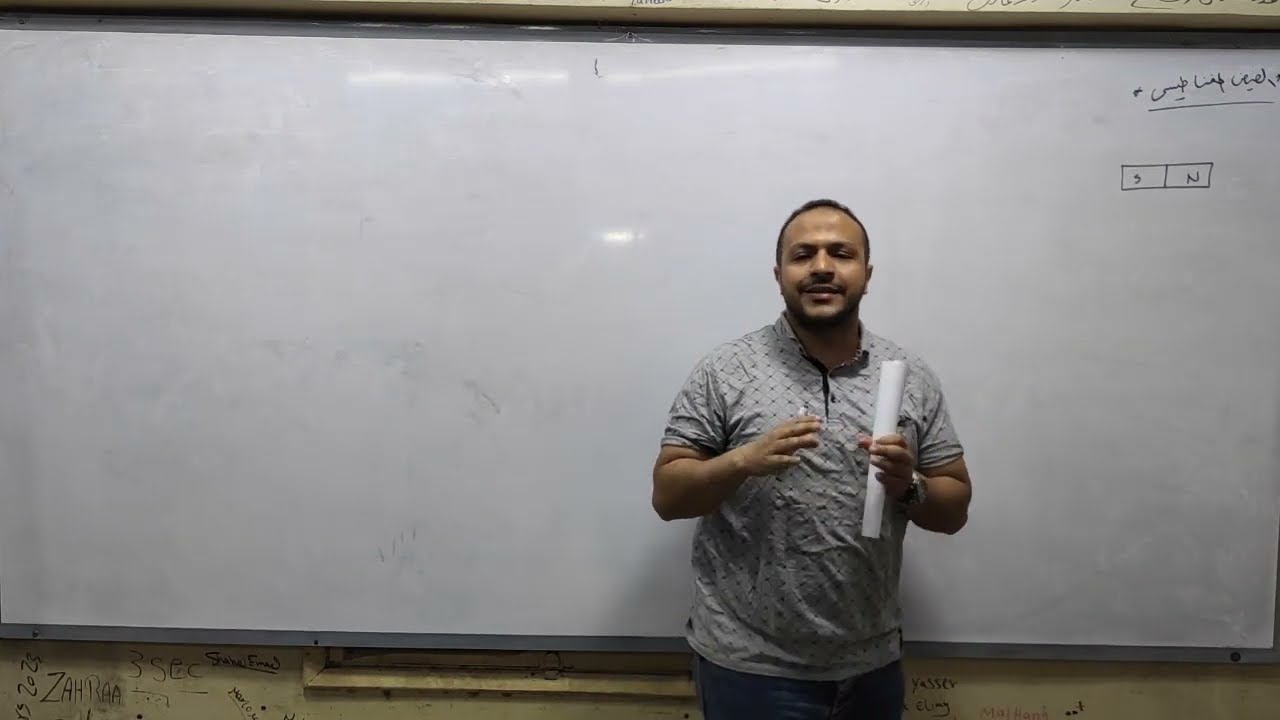 مراجعة الفصل الثاني من السنتر 2023 - فيزياء ثانوية عامة م/ أحمد السجاعي