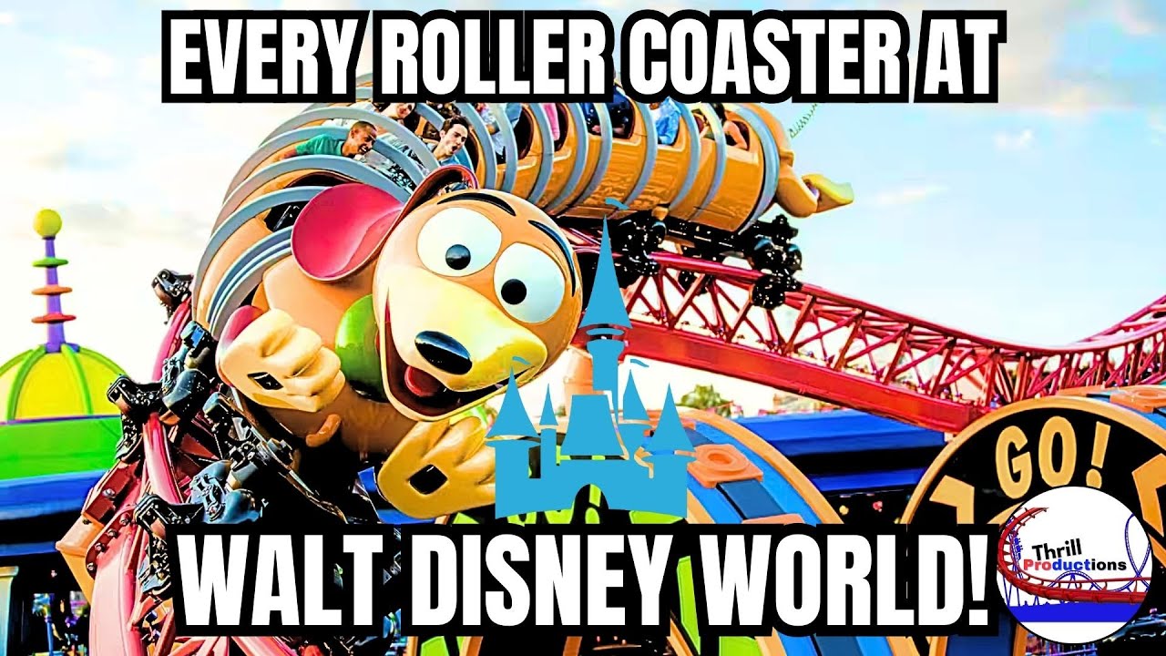 Every Roller Coaster at Walt Disney World, Florida! (2024 Edition)