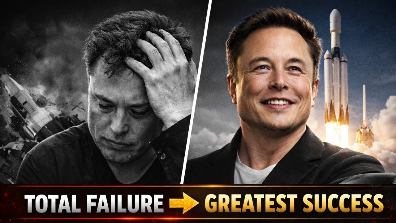 How Elon Musk Became the World’s Richest Man | From Total Failure to Greatness