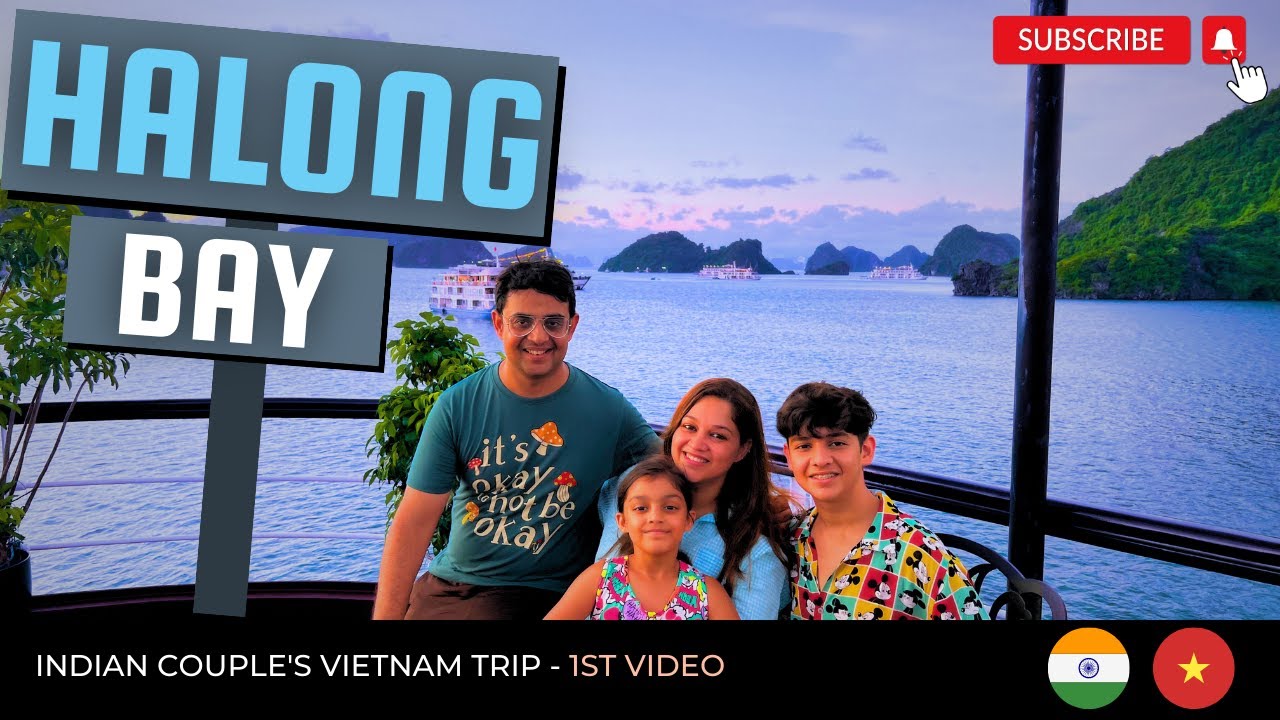 See This Video Before Going to Halong Bay Cruise: Indian Couple Vietnam Trip