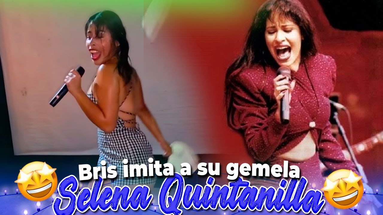 BRIS saca el talento que lleva en las venas para imitar a su SELENA - El Chico del apartamento512 🤩🥳