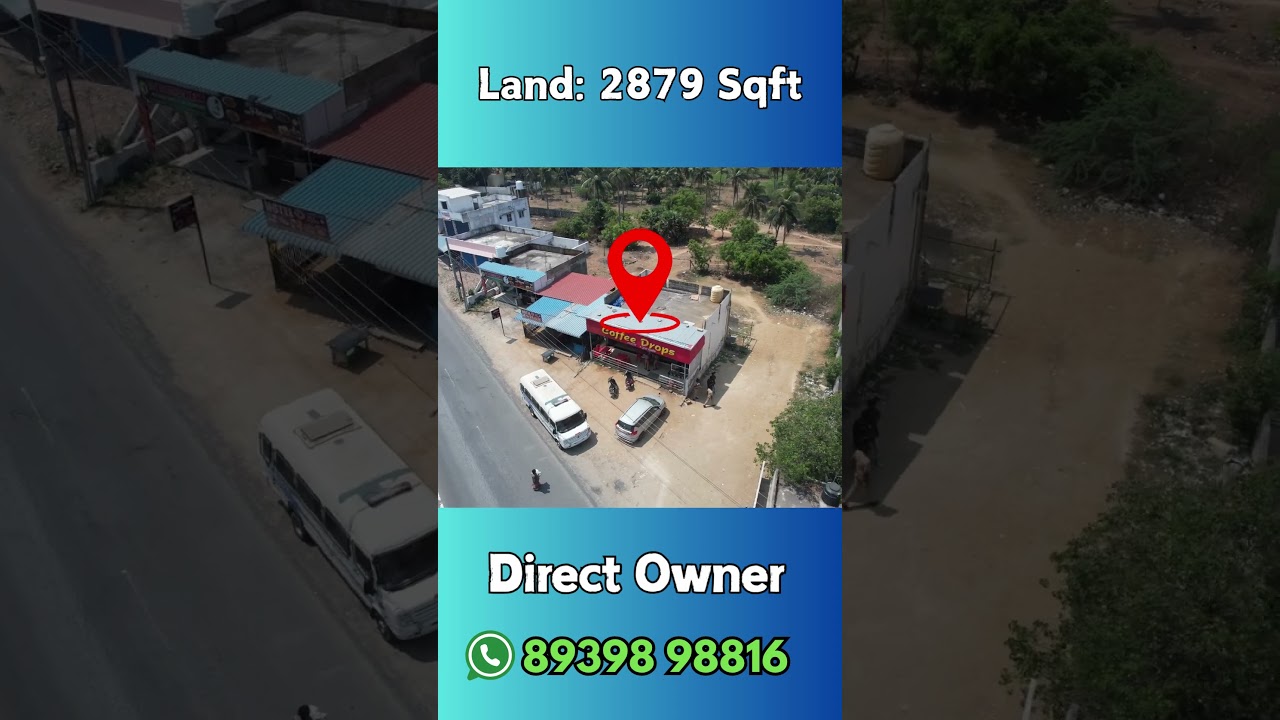 ECR On Road Property Sale -100% Legal document #ecr #onroadproperty #commericalplots