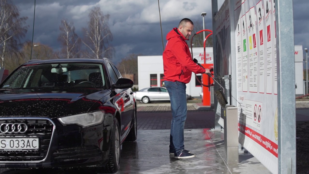EHRLE Car Wash  - nowa myjnia z pianą i szczotką