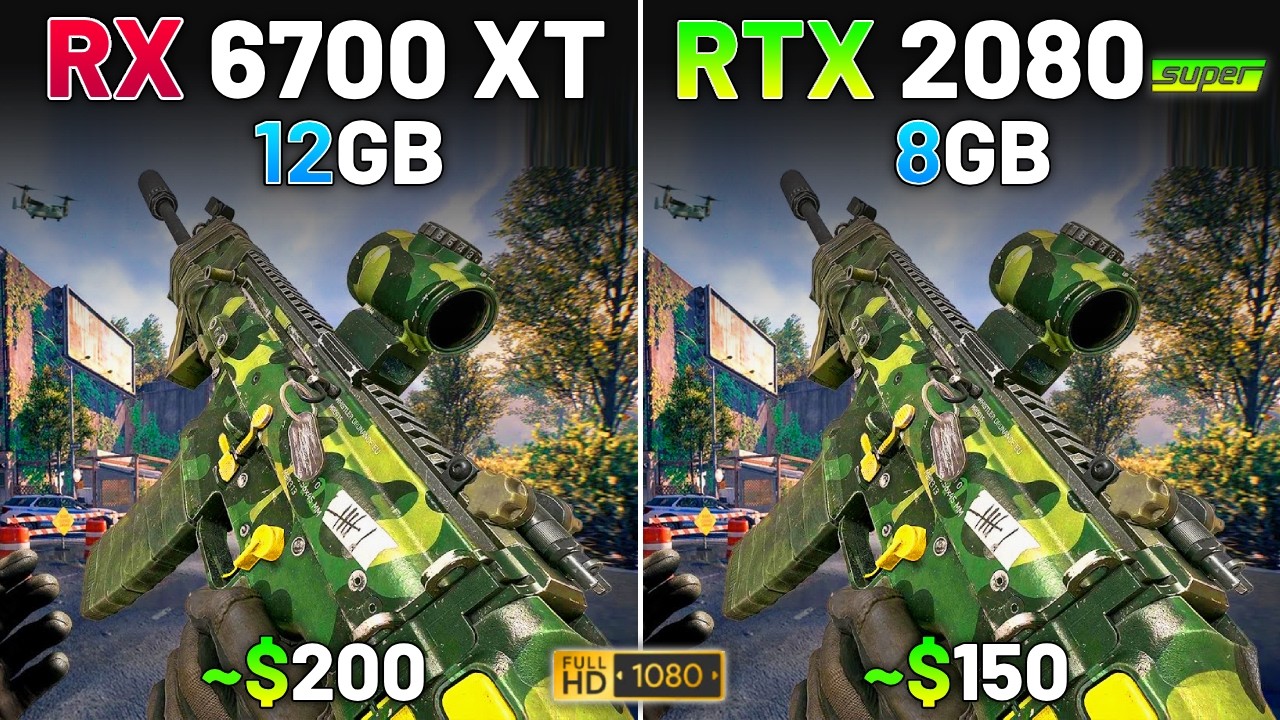 RX 6700 XT vs RTX 2080 SUPER in 2026 | Test in 15 Games | 1080p