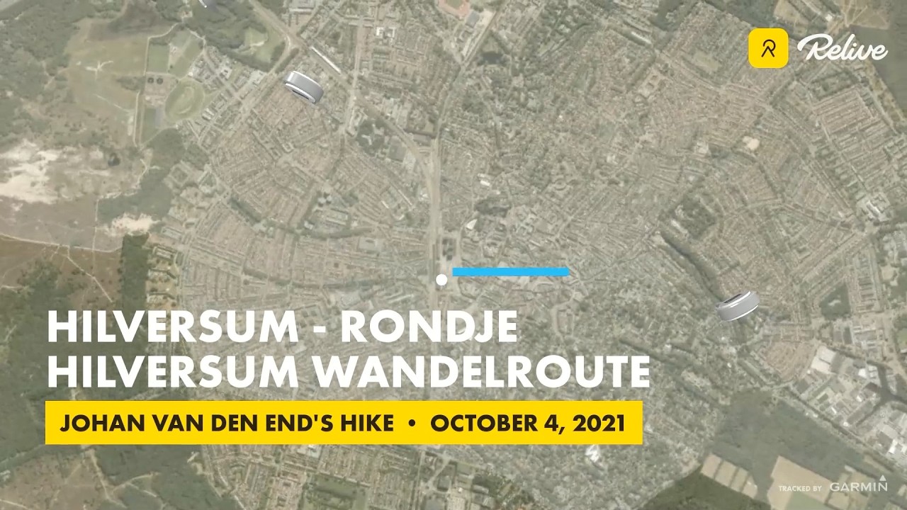 Hilversum - Rondje Hilversum wandelroute