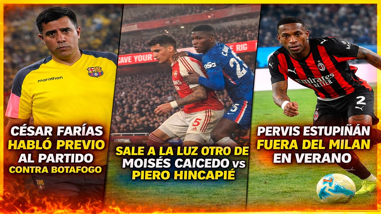 SALE A LA LUZ OTRO VIDEO DE MOISÉS CAICEDO CONTRA PIERO HINCAPIÉ | PERVIS FUERA DEL MILAN | XDOTES