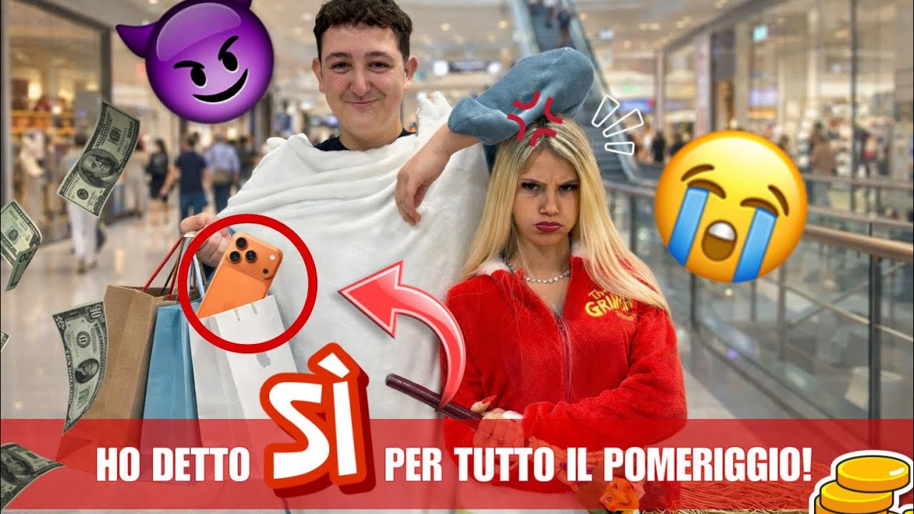 HO DETTO SÌ PER TUTTO IL POMERIGGIO… (si è presentato in pigiama)😱😭💗