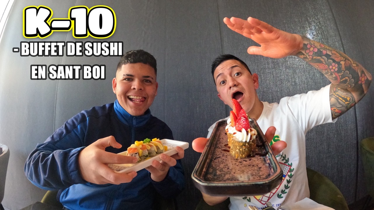 SUSHI ilimitado en K10: ¿que tan BUENO es este BUFFET en SANT BOI?