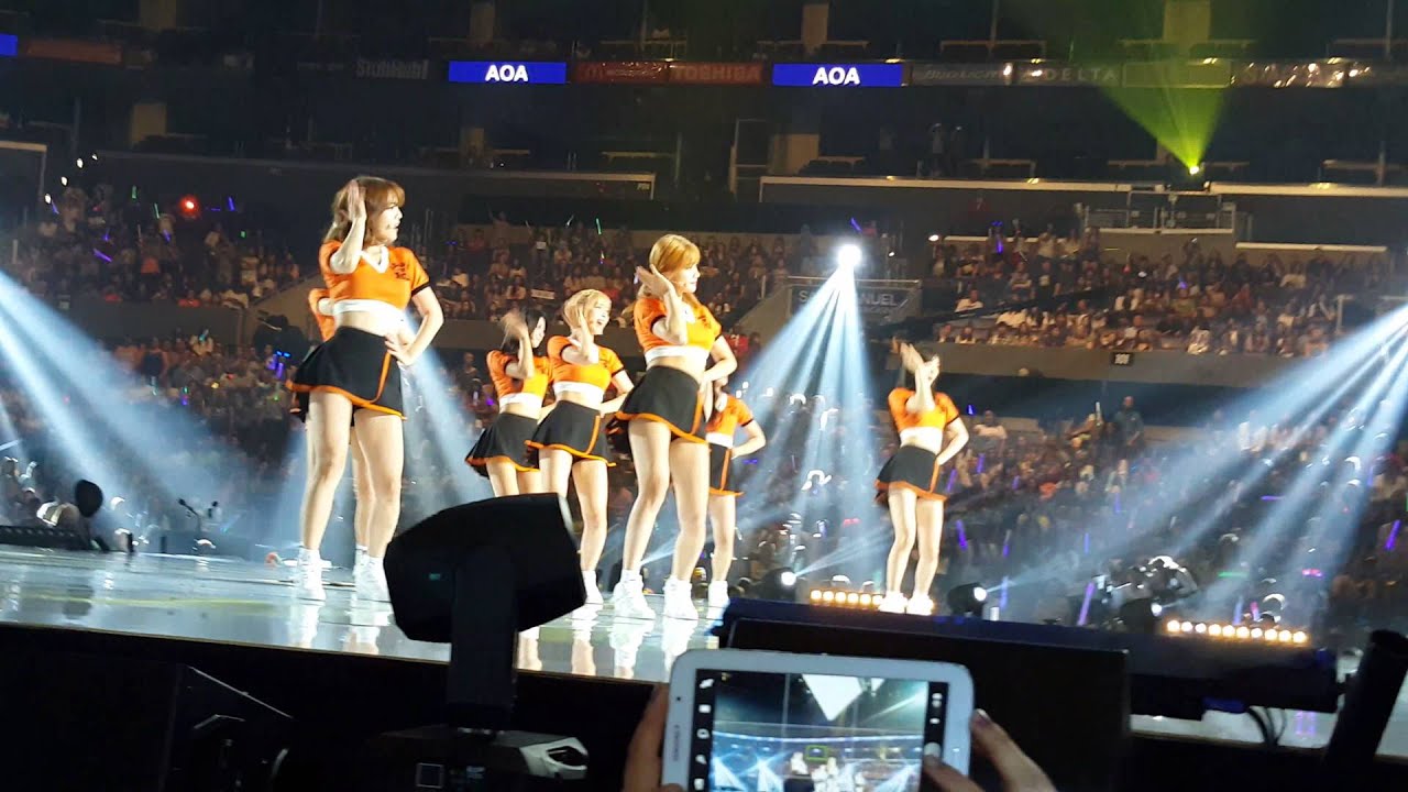 [Fancam] AOA - Short Hair @ KCON LA 2015