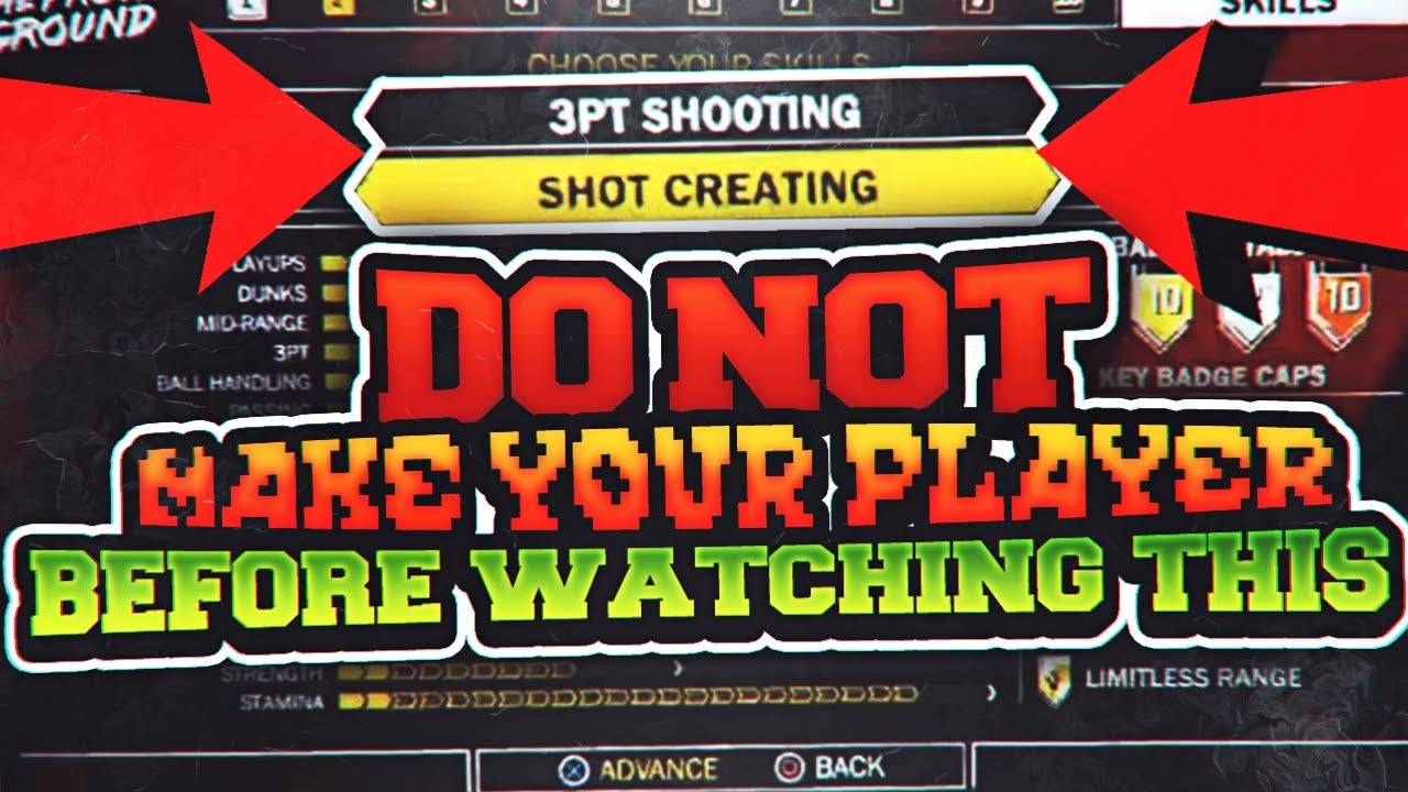 DO NOT MAKE YOUR ARCHETYPE WITHOUT WATCHING THIS VIDEO!!! THIS IS A MUST!! NBA 2K18 *NOT CLICKBAIT*