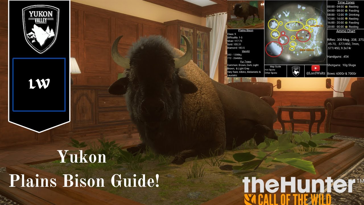 [2025/26] Plains Bison Guide Yukon - Thehunter Call of the Wild