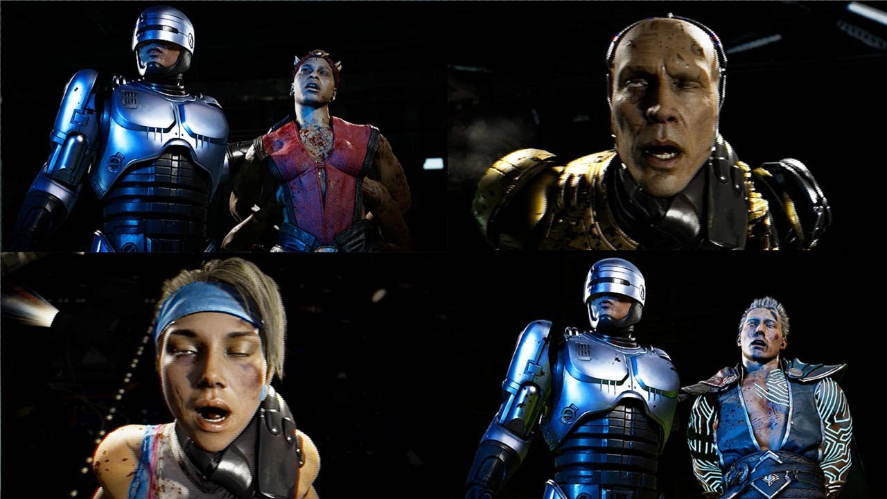 Mortal Kombat 11 - RoboCop Arrests Everyone @ 1440p (60ᶠᵖˢ) ✔